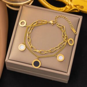 waterproof gold bracelet